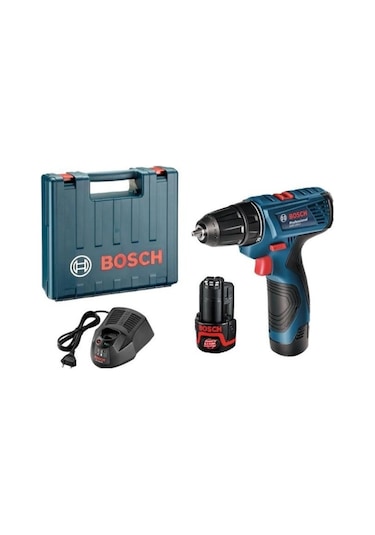 Bosch Gsr 120li Çift Akülü Delme Vidalama 1,5 Ah
