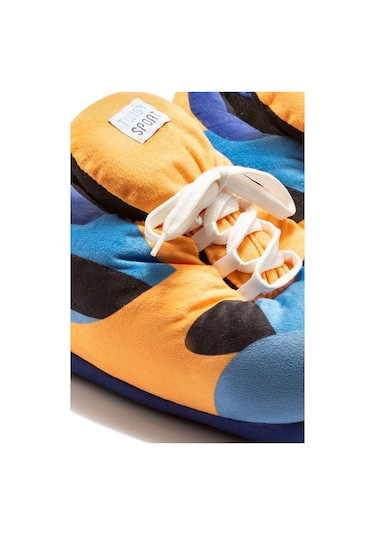 Sorty Unisex Hayvanlı Panduf Lacivert 37/46 Çok Renkli