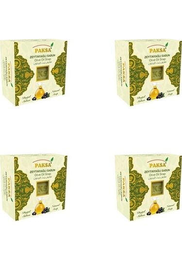 Paksa Doğal Zeytinyağlı Sabun 4 x 125 G