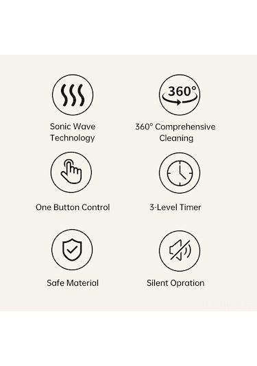 Honmex A8 Ultrasonik Gözlük Temizleyici 640ml 304 Çelik Hazne 3 Modlu Zamanlama Eğitim/laboratuvar 220-240v Avrupa Standartı