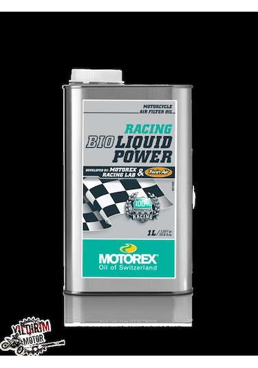 Motorex Racing Bio PoWer Hava Filtre Yağı 1 L