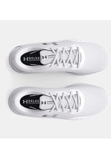 Under Armour Erkek UA Charged Pursuit 3 Koşu Ayakkabısı 3024878-101 Beyaz