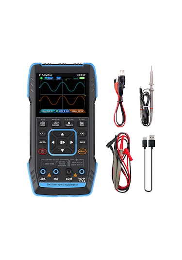 Mufunye Fnırsı 2c23t El Tipi Dijital Osiloskop Multimetre + Fonksiyon Sinyal Jeneratörü En Son 3'ü