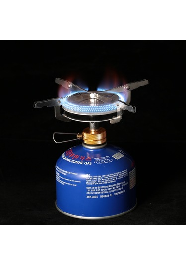 Geeksen Lixada Çelik Çıkrıkçı Camping Ocağı - 3500w Aydınlatma Kontrolü + 1l Propana Adaptörü, Hiking Ve Piknik İçin Taşınabilir Çok Renkli