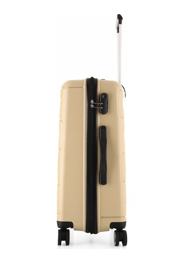 Bej Ççs 5225 Polipropilen Kabin Boy Valiz Bej