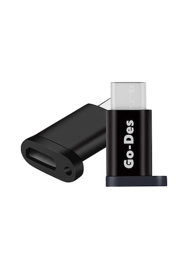 Go Des GD-CT10 Micro to Type-C Çevirici Adaptör Anahtarlık - ZORE-220325
