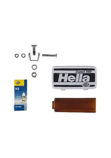 Hella Uzun Hüzme 12/24V H3 Halojen Sol-Sağ Far 1FD005700-431