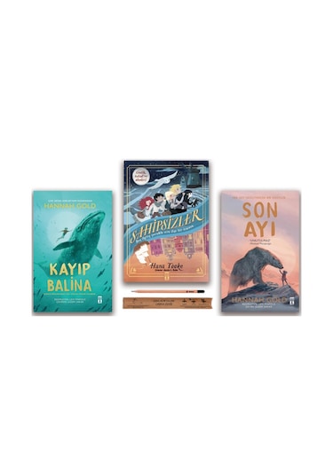 Genç Timaş Son Ayı - Kayıp Balina - Sahipsizler Set 3 Kitap