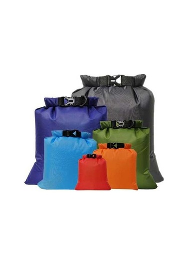 Novahub 6 Adet Açık Hava Su Geçirmez Çanta Kuru Çuval Sürüklenen Tekne Kano Gezisi Yüzen Plaj Çok Renkli Çok Renkli