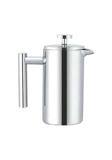 Pazly 304 Paslanmaz Çelik Fransız Basınçlı Cezve Seti - 1000ml, 800ml, 350ml - Kahve Çay İçin Mükemmel