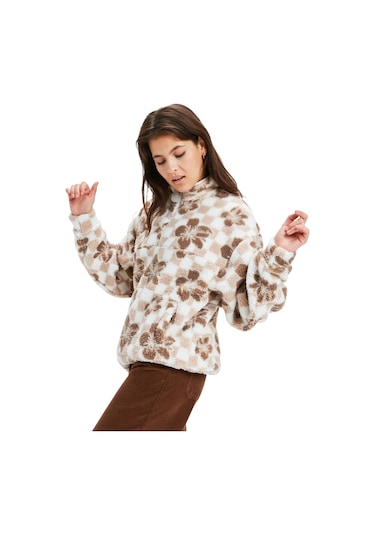 Roxy Roxy Jive Talking Bonded Kadın Kahverengi Polar Wbs5 Camel