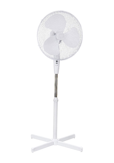 Opp Ayaklı 40 cm Beyaz   Vantilatör 45 Watt 90 Derece