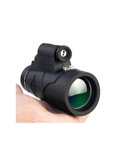 DailyLink Telefon Tutuculu 50X60 Zoom Monoküler Teleskop Dürbün Tripod Siyah