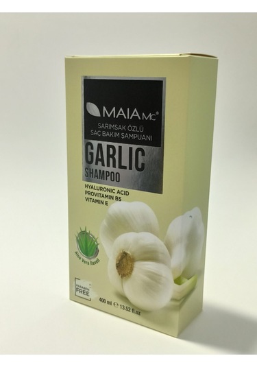 Maia Mc Siyah Sarımsak + Sarımsak Özlü Şampuan 2 x 400 ML