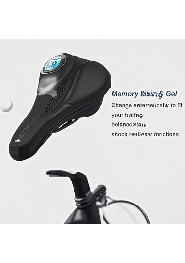 Padalink Bisiklet Sele Kılıfı - Hafif Silikonlu, Hafızalı Köpük, Konforlu Ve Kaymaz Tasarım, Uzun Yol Süspansiyonu Çok Renkli