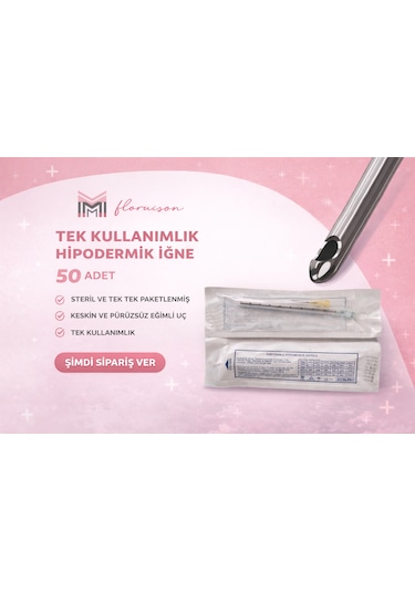 22g X 70mm Dolgu Kanülü Steril Uç 50 Adet 1 Kutu
