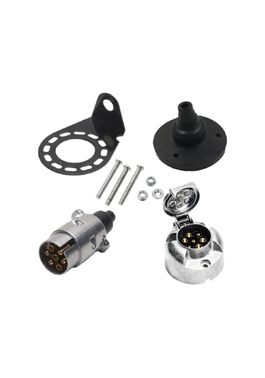Mz Römork İçin Metal Konnektör Seti 7 Pin 268569691