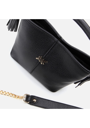 Hotiç Hakiki Deri Siyah Kadın Mini Çapraz Çanta 03cah297040a100 Siyah-black Siyah