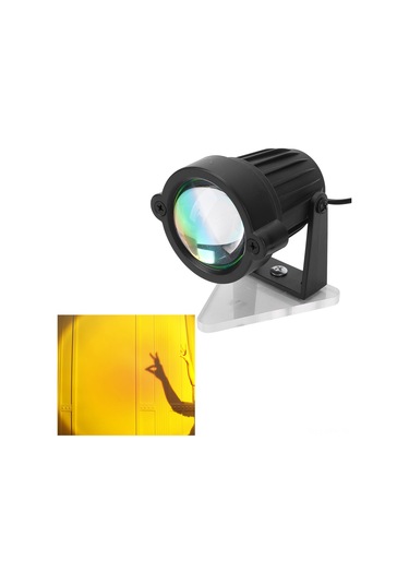 Maiyame Led Güneş Batımı Işık Projeksiyonu Lambası - Çok Renkli, Döner, Fotoğraf/video Için, Göz Koruyucu, Enerji Tasarruflu Spot Tipi Wt103 Diğer