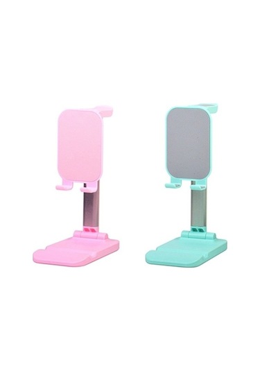 Pazly Yayın Teleskopik Standı Katlanır Masaüstü Evrensel Canlı Yayın - Sr - -