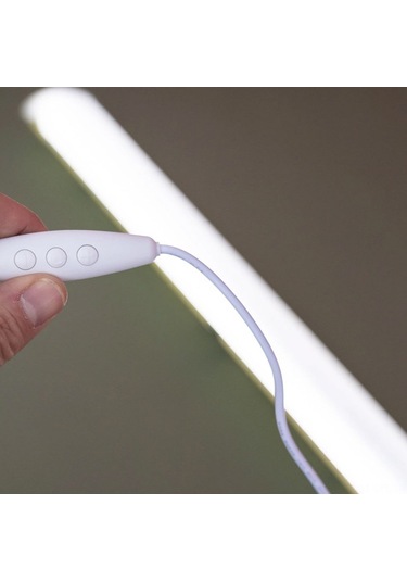 Dofolink Usb Şarjlı Pvc Enflasyonlu Katlanabilir Kamp Işığı - Mavi, Parlaklık Ayarlanabilir, 65cm L Çok Renkli