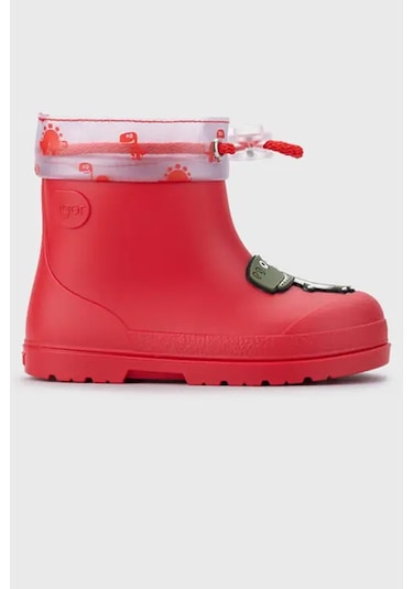 Igor Mendi Dino Çocuk Çizme Kırmızı