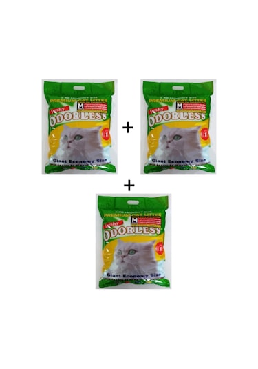 Freshy Odorless Micro Kristal Kedi Kumu 3 x 6 KG