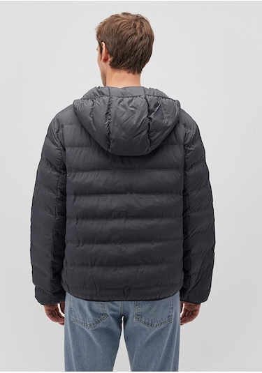 Mavi - Lacivert Şişme Mont 0110295-80776 Lacivert