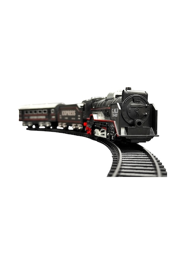 Limon Oyuncak 13 Parça Siyah Küçük Tren Seti Tl02