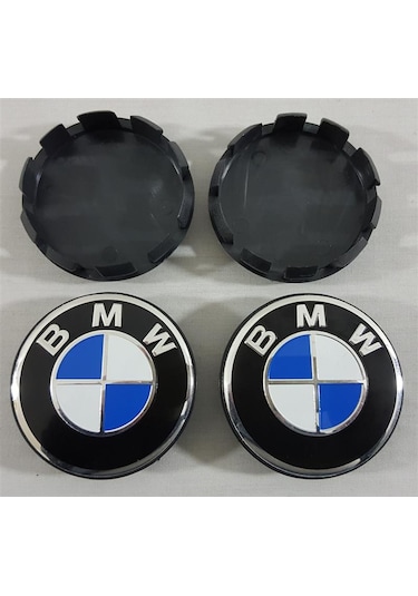 BMW Jant Göbeği Krom 68/65mm 4 Adet , BMW Jant Kapağı