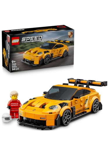 LEGO® Speed Champions Porsche 911 GT3 RS Süper Araba 77239 - 9 Yaş ve Üzeri Çocuklar için Yaratıcı Yarış Arabası Oyuncak Yapım Seti(348P)