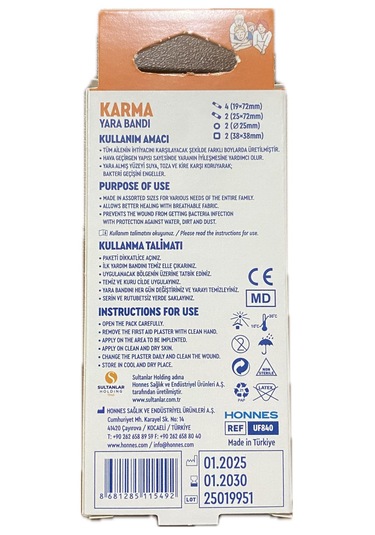 Banduff Karma Yara Bandı 10lu