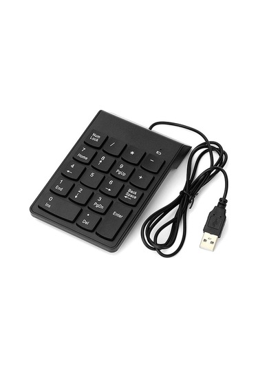 Carrier İnce Ve Taşınabilir 18 Tuşlu Usb Nümerik Klavye: 5