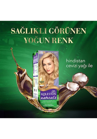 Koleston Naturals Boya 8/1 Açık Küllü Kumral