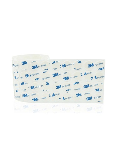 3m Çok Güçlü Akrilik Köpük Bant 100 Adet Hazır Kesim 20 MM Çap