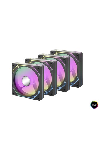 Mofan Mf2900b Pc Gaming Kasa Beta 3 Seri 80 Plus 850w Power Supply 4x Argb Fan Siyah