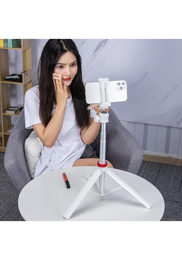 Ulanzi Mt-44 Uzatılabilir Vlog Tripod Beyaz