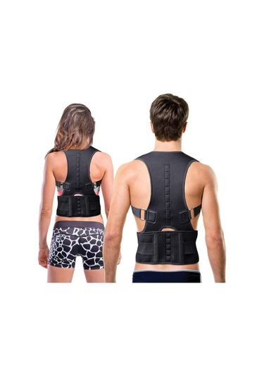 Manyetik Korse Bel Ve Sırt Destek Ortopedik Dik Duruş Korsesi Omuz Skolyoz Aldımaldım