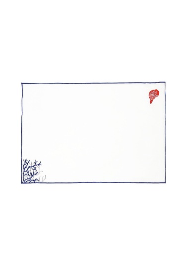 Amerikan Servis Mercan Desenli 4 Lü Set Diğer