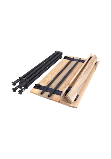 Orcamp Ahşap Kamp Masası Out-2090 Açık Kahverengi