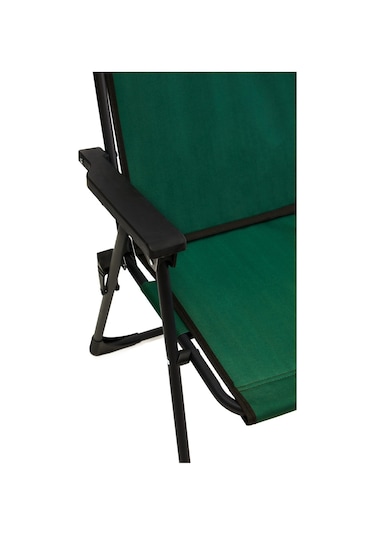 Natura Kamp Sandalyesi Bardaklıklı - Yeşil