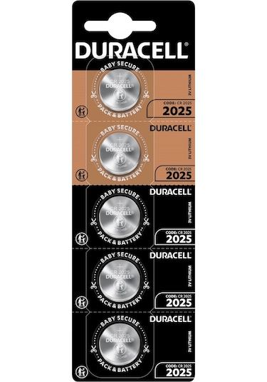 Duracell Cr2025 3v Lityum Pil 5'li Paket