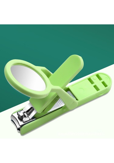 Dolıty Büyüteçli Tırnak Makası Çocuklar Için Yeşil