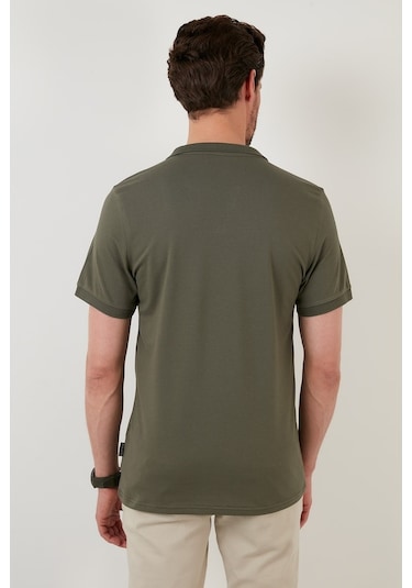 Buratti Regular Fit Pamuklu Erkek Polo Yaka T Shirt 5902141 Haki