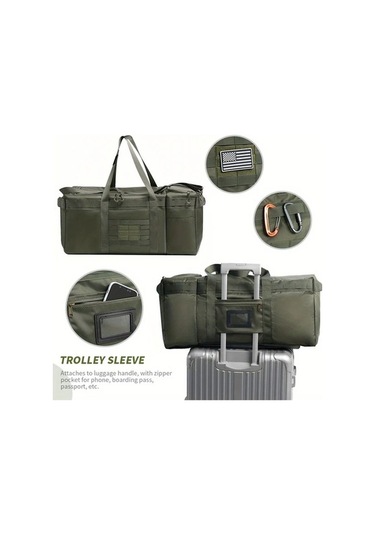 Sandwich Motion003 Khaki Seyahat Bavulu: Ayakkabı Bölmeli Sırt Çantası