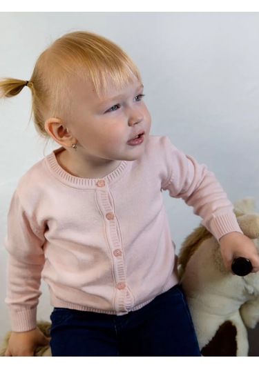 Minora Düğmeli Bebek Hırkası 94798228 Pembe