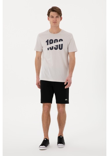 U.s. Polo Assn. Erkek Siyah Şort Örme 50305933-vr046 Siyah