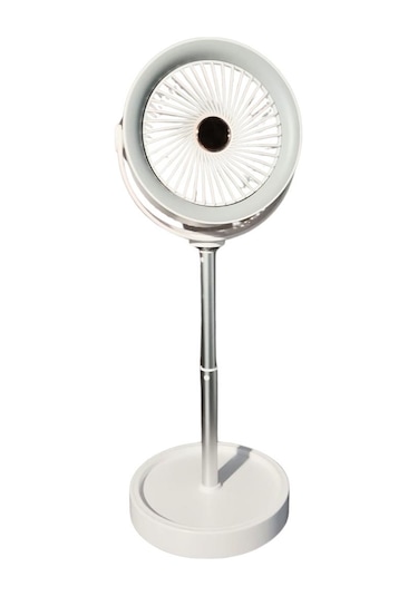 Bigmate Masa Tipi Midi Fan Taşınabilir Şarjlı Kademeli Hız Ve Yükseklik Ayarı Ys2298b