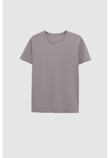 Ds Damat Slim Fit Gri Bisiklet Yaka %100 Pamuklu Nefes Alabilen T-shirt 4hc141996753m 301 Ds Damat Slim Fit Gri Bisiklet Yaka %100 Pamuklu Nefes Alabilen T-shirt 4hc141996753m 301