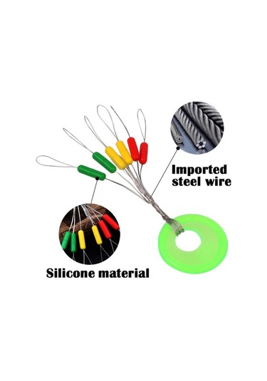 20 Adet/grup Balıkçılık Alanı Fasulye Tıpalar 5 Cm Şamandıra Konektörü Koltuk Sazan Balıkçılık Aksesuarları Mücadele